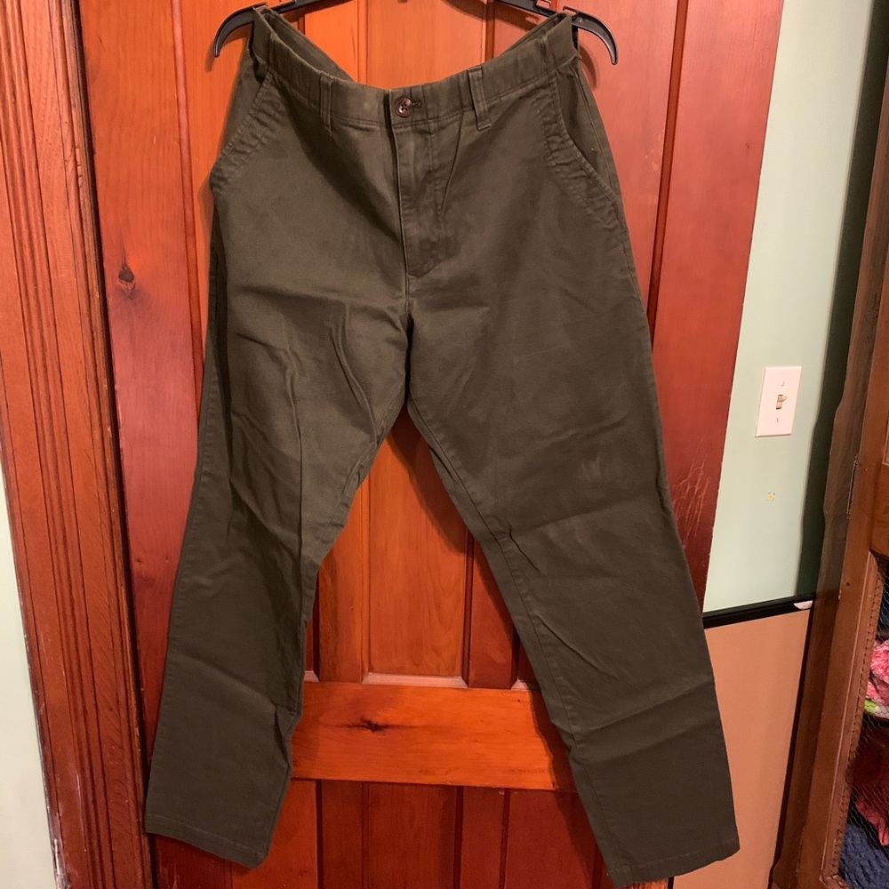 Gap Slim Chinos Olive color 36x34